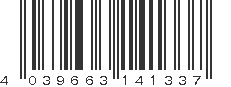 EAN 4039663141337