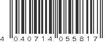 EAN 4040714055817