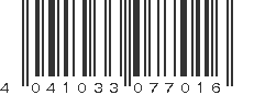 EAN 4041033077016