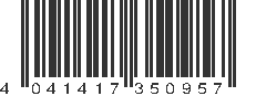 EAN 4041417350957