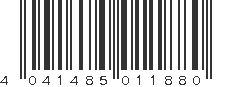 EAN 4041485011880