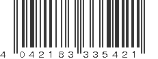 EAN 4042183335421