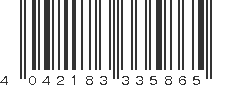EAN 4042183335865