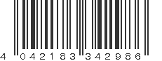EAN 4042183342986