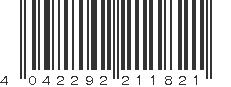 EAN 4042292211821