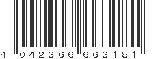 EAN 4042366663181