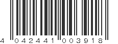 EAN 4042441003918