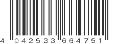 EAN 4042533664751