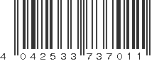 EAN 4042533737011