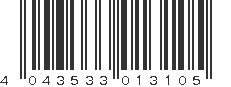 EAN 4043533013105