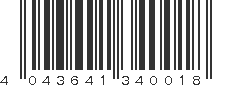 EAN 4043641340018