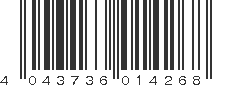 EAN 4043736014268