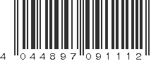 EAN 4044897091112