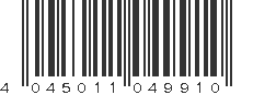 EAN 4045011049910
