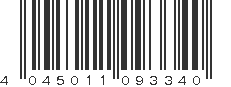 EAN 4045011093340