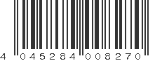EAN 4045284008270