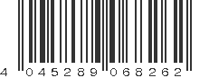 EAN 4045289068262