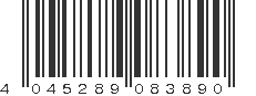 EAN 4045289083890
