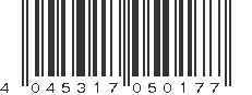 EAN 4045317050177