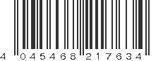 EAN 4045468217634