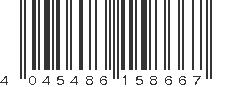 EAN 4045486158667