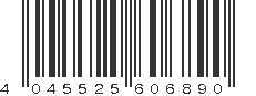 EAN 4045525606890