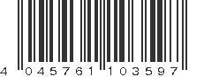 EAN 4045761103597