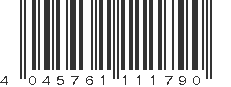 EAN 4045761111790