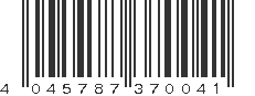 EAN 4045787370041