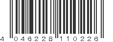 EAN 4046228110226