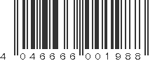 EAN 4046666001988