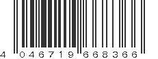 EAN 4046719668366