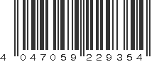 EAN 4047059229354