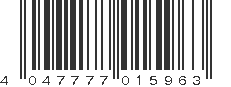 EAN 4047777015963
