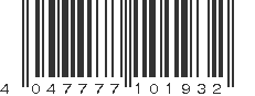 EAN 4047777101932