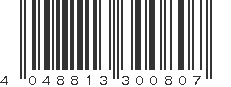 EAN 4048813300807