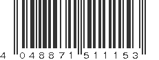 EAN 4048871511153