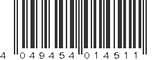 EAN 4049454014511