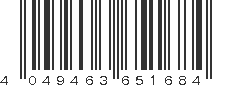 EAN 4049463651684