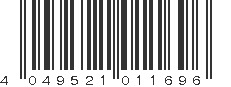 EAN 4049521011696
