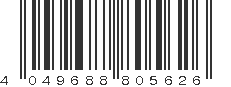 EAN 4049688805626