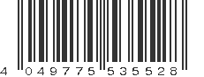 EAN 4049775535528
