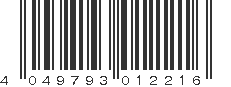 EAN 4049793012216