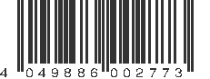EAN 4049886002773