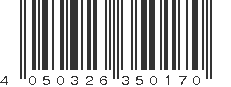EAN 4050326350170