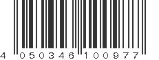 EAN 4050346100977