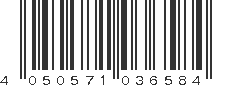EAN 4050571036584