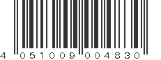 EAN 4051009004830