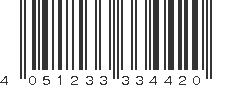 EAN 4051233334420
