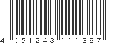 EAN 4051243111387